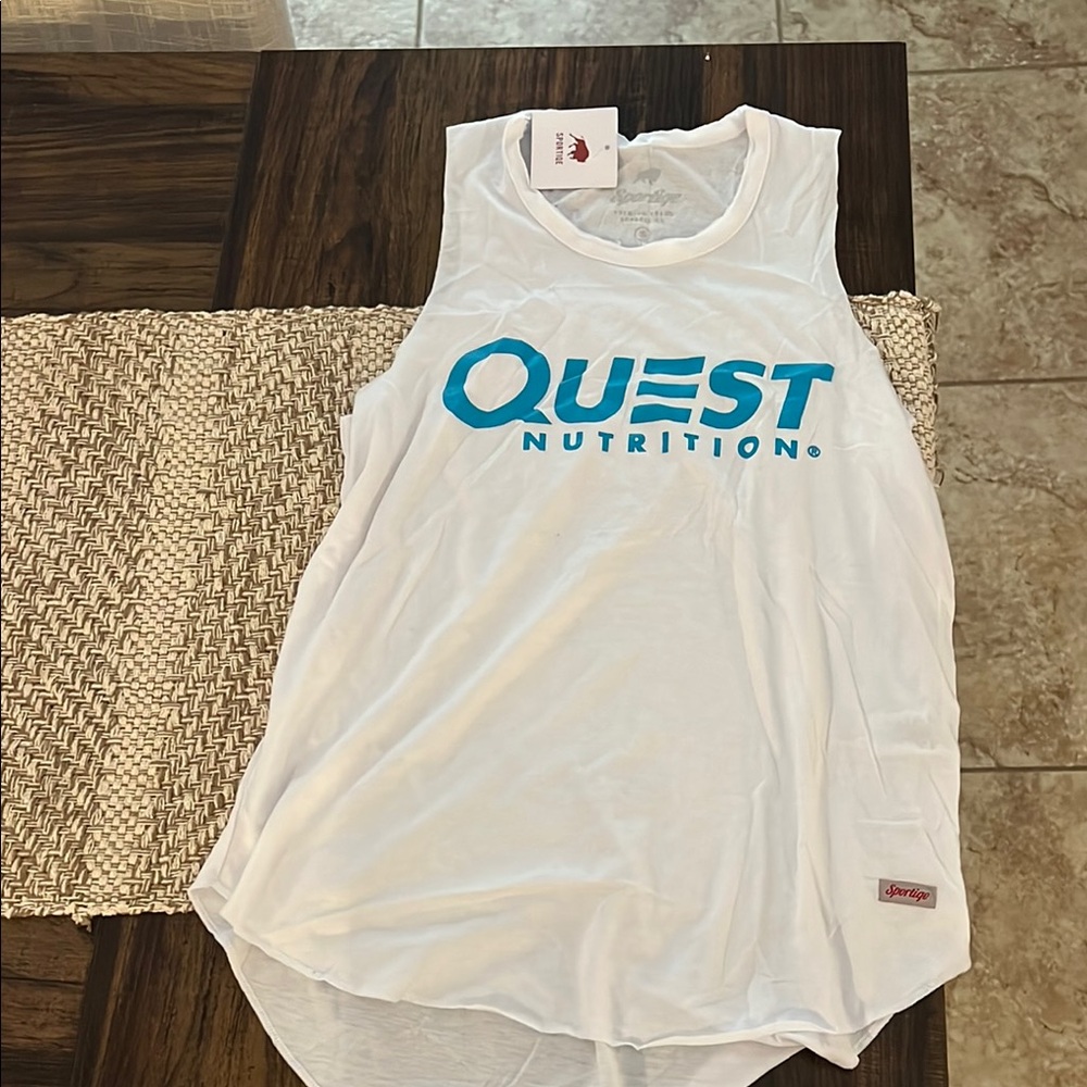 Quest Nutrition White Tank Top